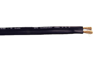 15526258 Акустический кабель 2х4 мм2 12 Ga, плоский, черный BW7003 Belsis