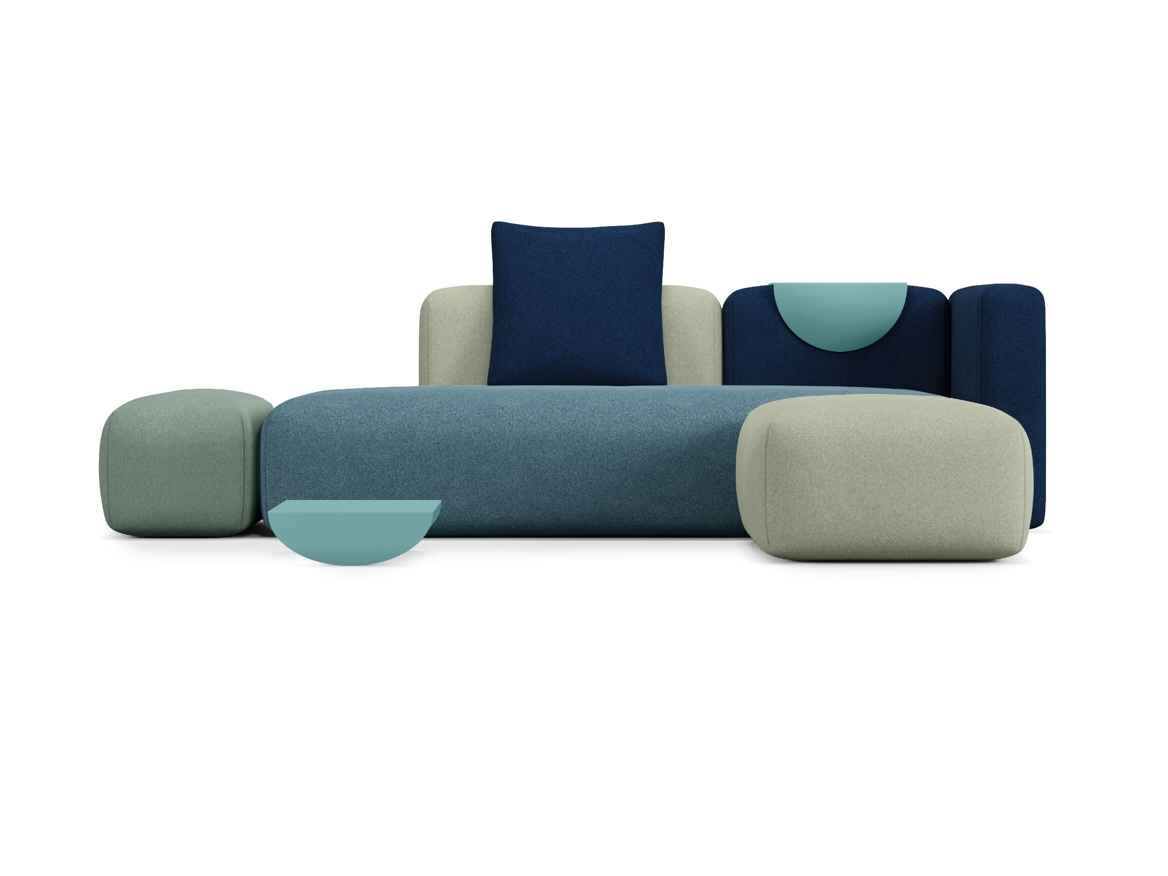 Ткань диван HANNABI MODEL NO.23 ARCH-00129612 - Вид №1