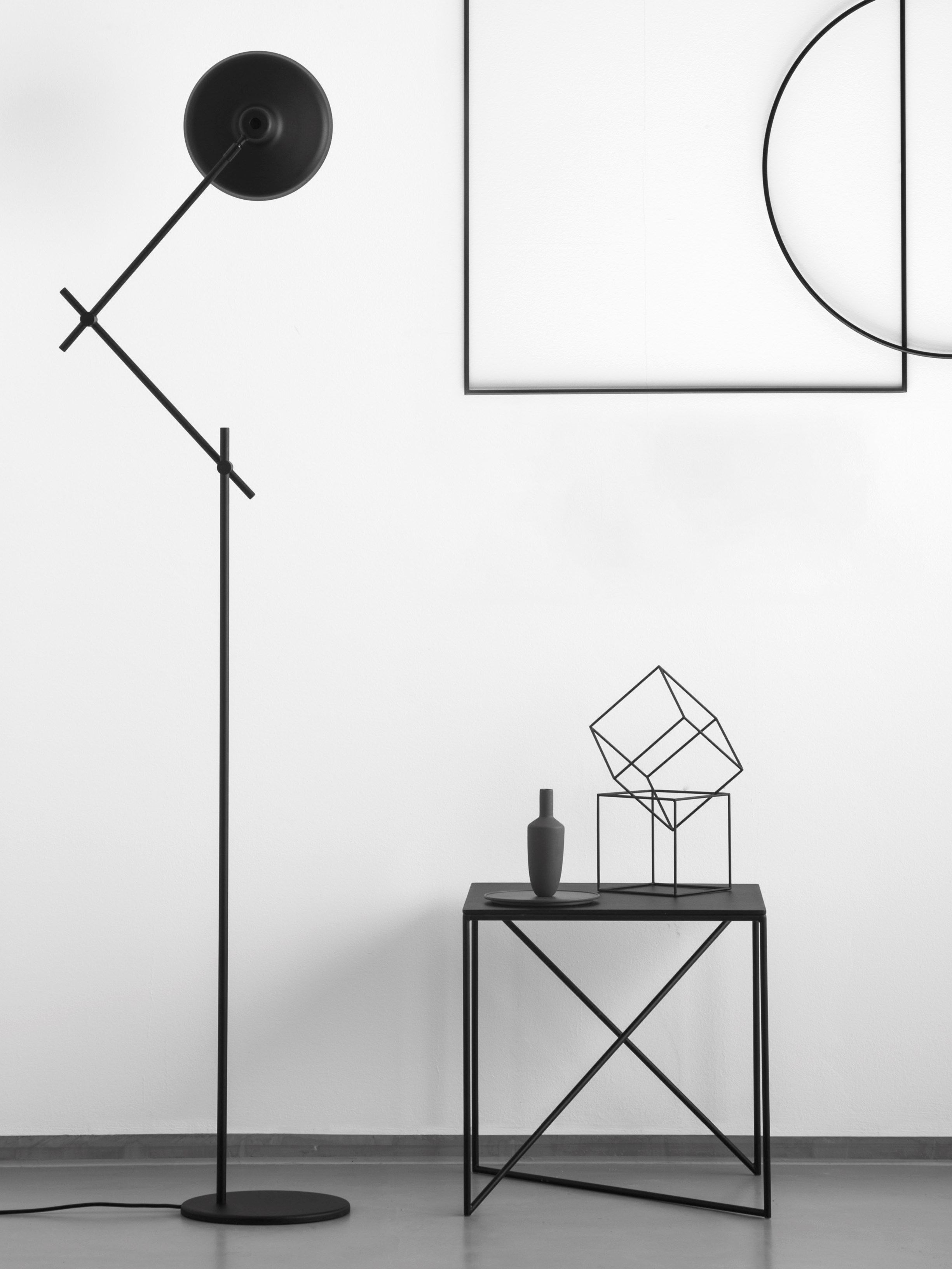 Квадратный стол из стали и алюминия Grupa Dot ARCH-00015553 - Вид №2