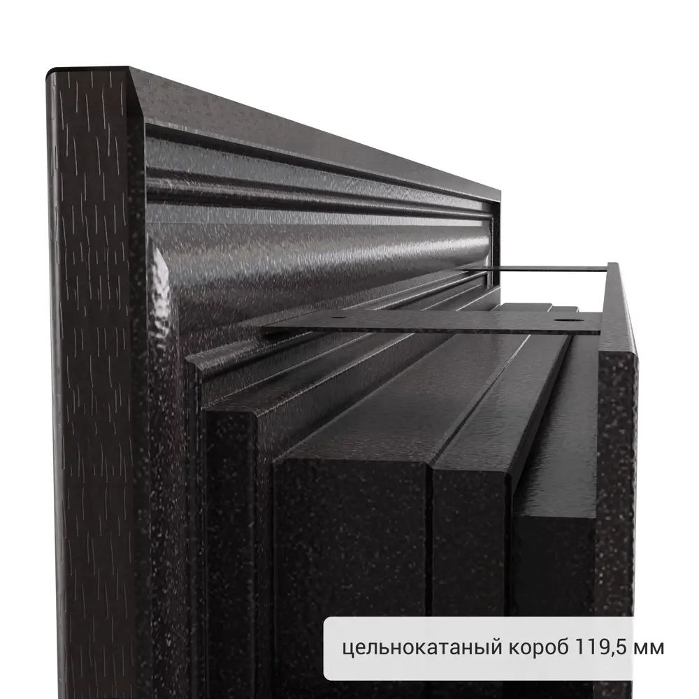 Дверь входная металлическая Грата 860 мм правая цвет скай мореный РР TOREX STLM-2109607 - Вид №10