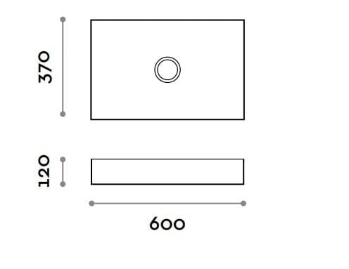 Керамическая столешница FIT INTERIORS SHAPE ARCH-00036219 - Вид №2