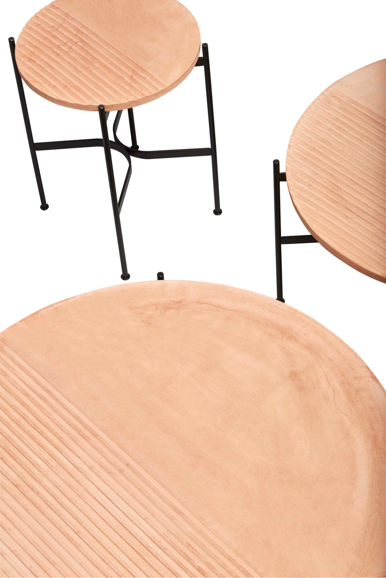 Низкий круглый терракотовый журнальный столик SP01 Жанетт ARCH-00063673 - Вид №4