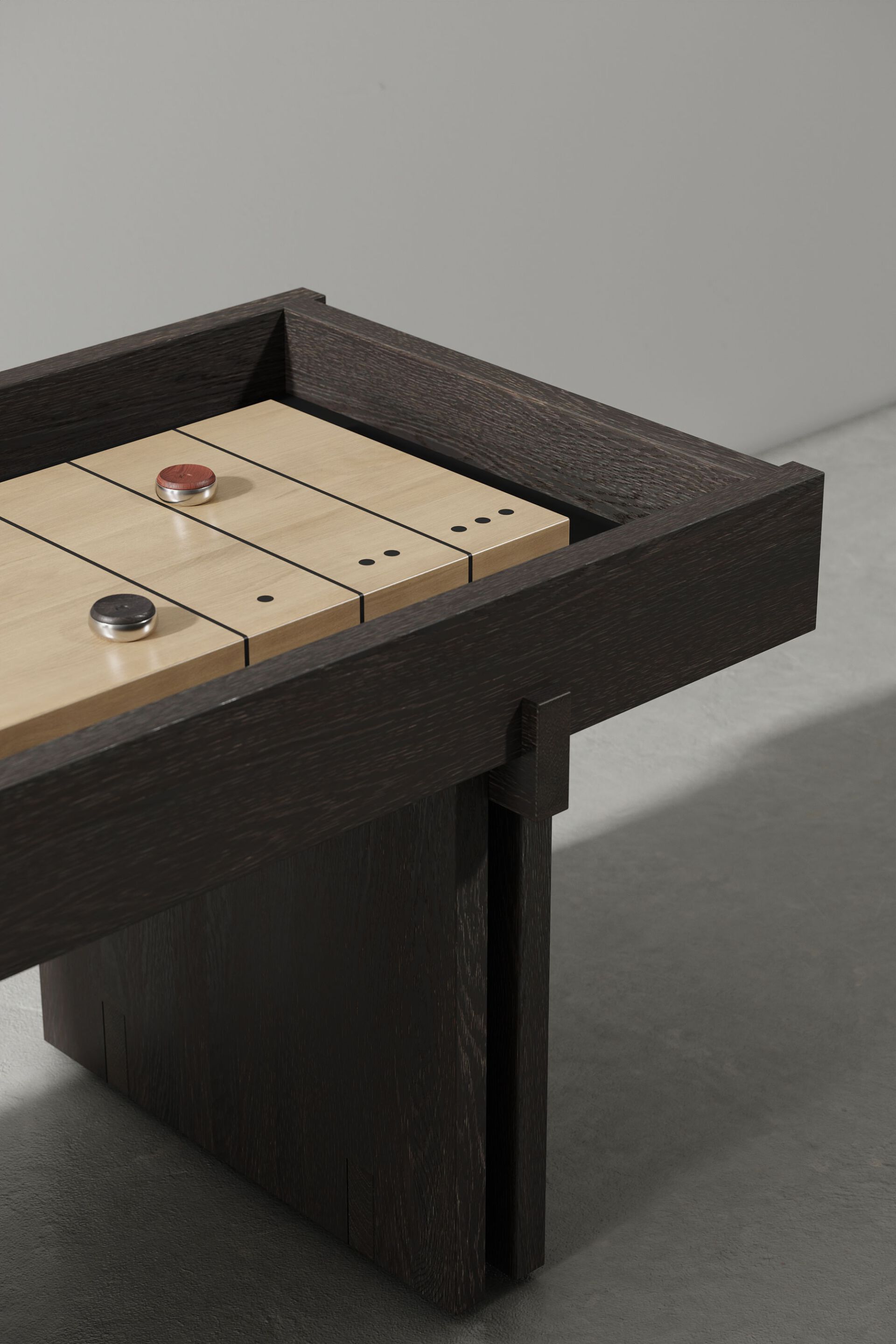 Деревянный прямоугольный стол для Шаффлборда District Eight Dinh ARCH-00032914 - Вид №17