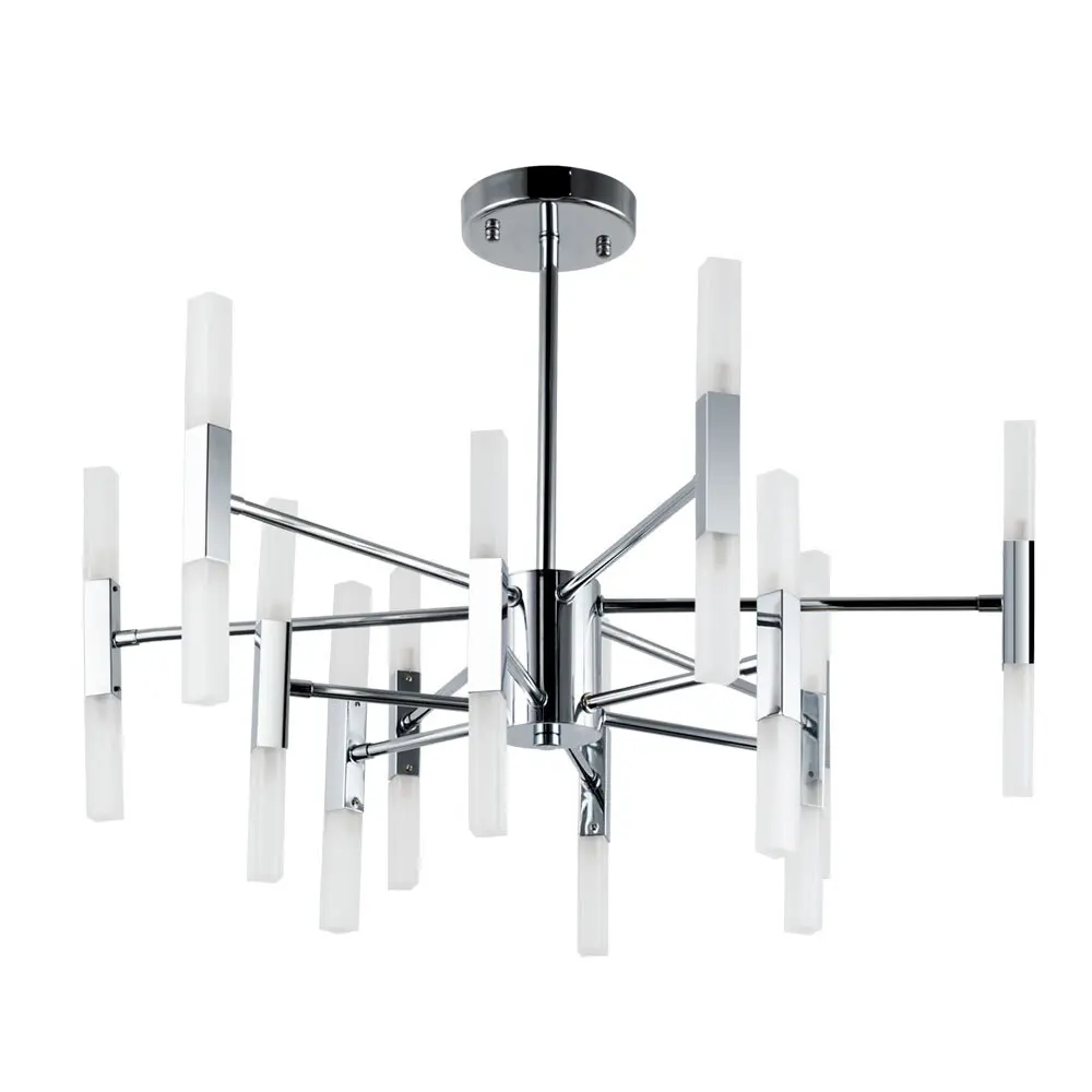 Люстра потолочная Ramona, 24 лампы, 10 м², цвет серебристый Arte Lamp STLM-2114066 - Вид №1