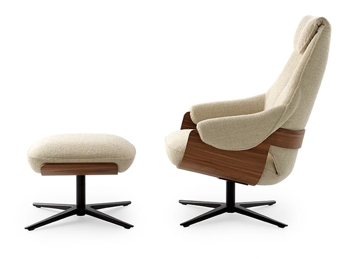 Тканевое кресло с подголовником LEOLUX LX LXR10 ARCH-00014751 - Вид №2