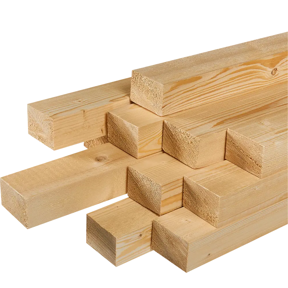 Santreyd Брусок строганый 40×60×2000 мм для строительства и отделки 81947395 STLM-0014528 - Вид №1