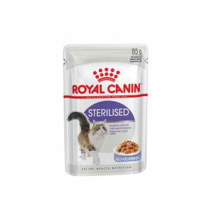 ПР0025184 Корм для кошек Sterilised для кастрированных и стерилизованных, в желе конс. 85г ROYAL CANIN