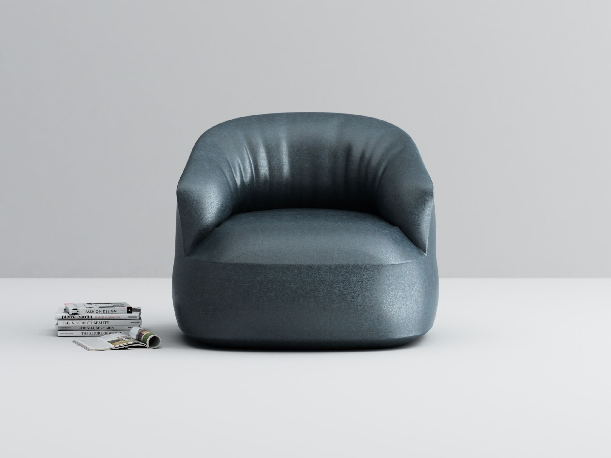 Вращающееся кресло из ткани или кожи Casamania & Horm Edith ARCH-00127927 - Вид №2