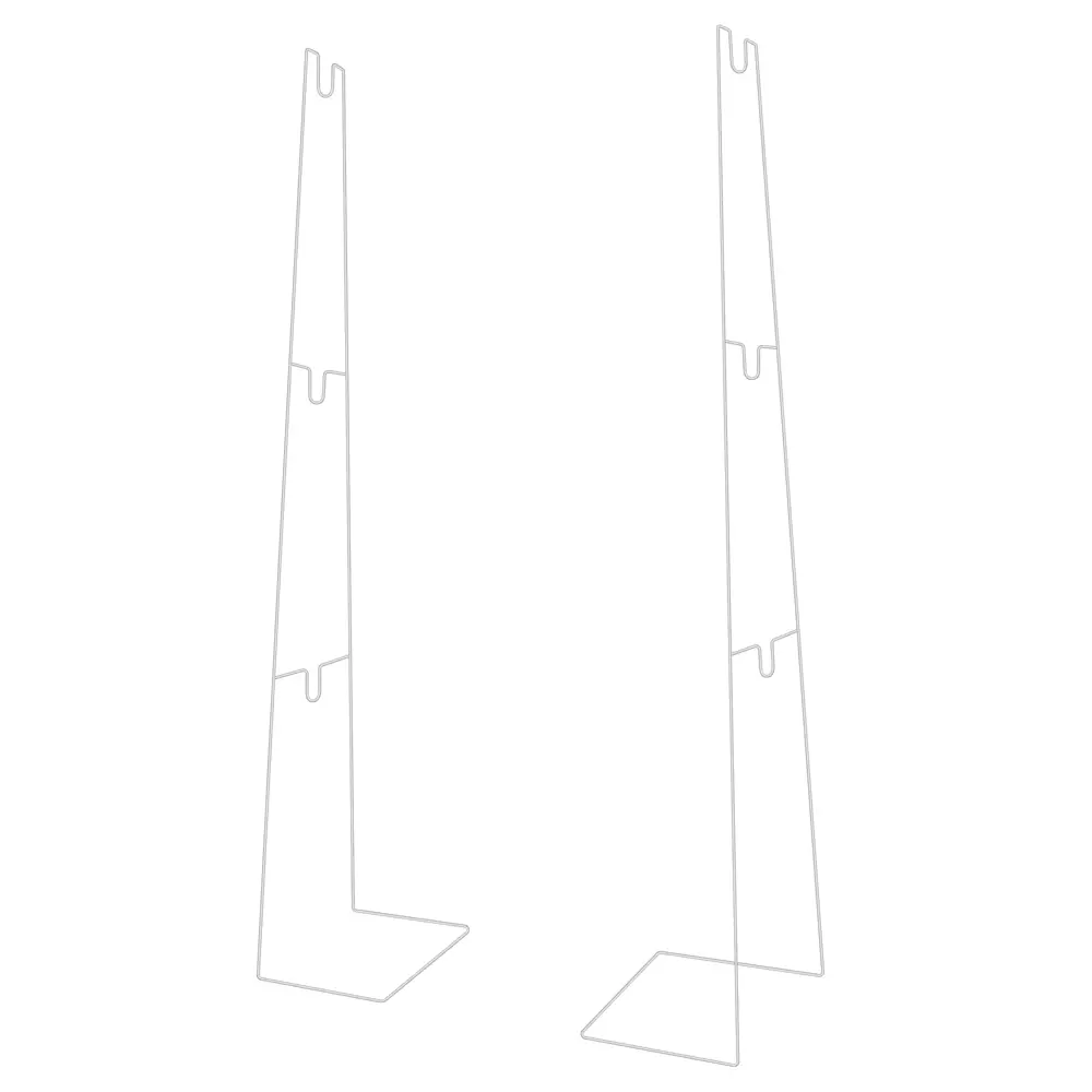 Santreyd — металлическая подставка для линейных светильников 20×91×11 см 86223646 STLM-0067177