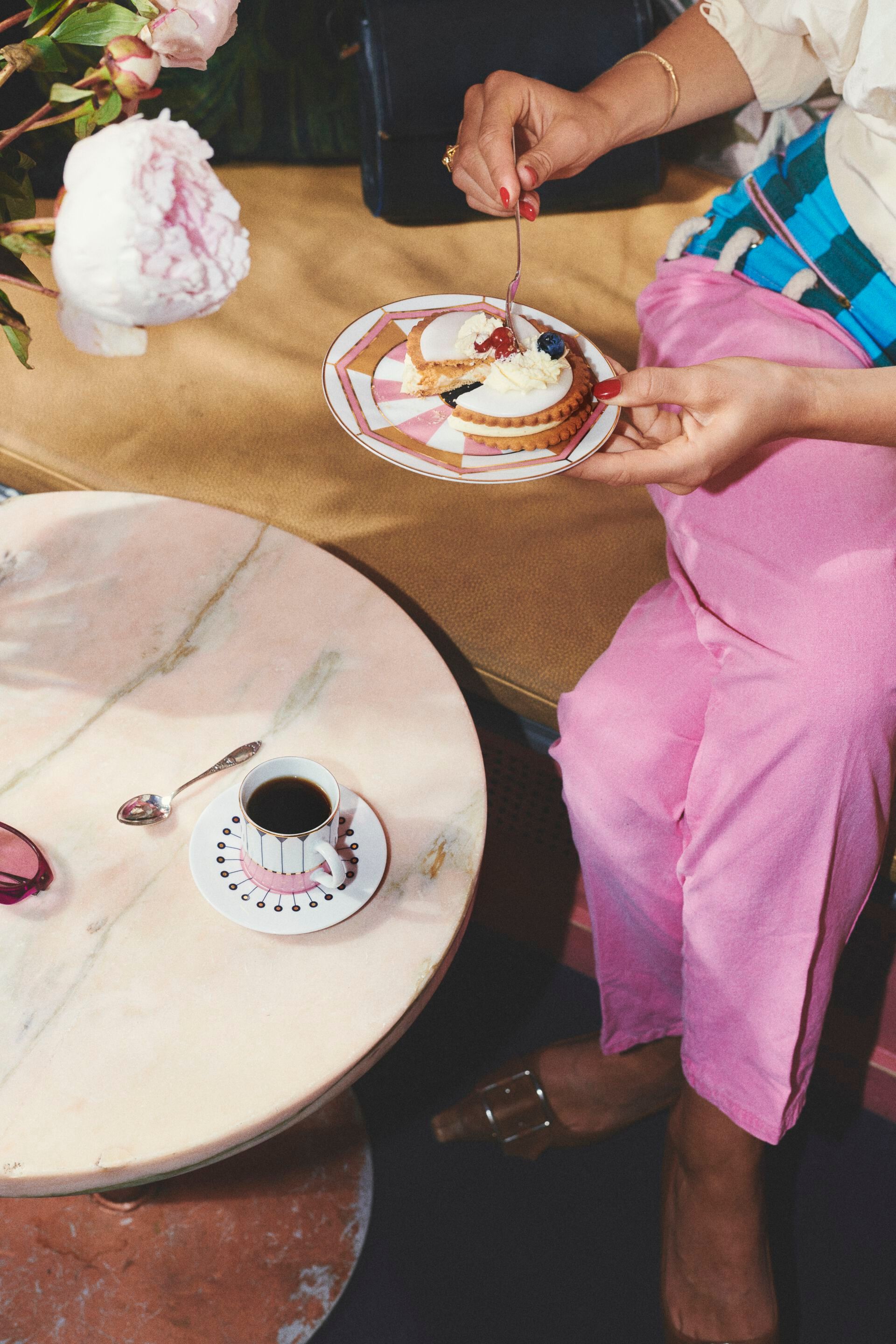 Фарфоровая кофейная чашка с блюдцем Reflections Copenhagen VELVET MORNING ARCH-00027734 - Вид №4