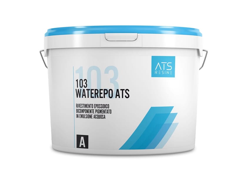 Двухкомпонентное пигментированное эпоксидное покрытие в водной эмульсии ATS 103 WATEREPO ATS ARCH-00052489
