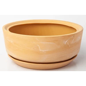 Горшок цветочный Gonchar Бонсай ø28 h6 v4.5 л керамика медный