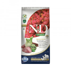 ПР0050163 Корм для собак N&D Quinoa Line беззерновой при заболеваниях ЖКТ, ягненок сух. 7кг Farmina