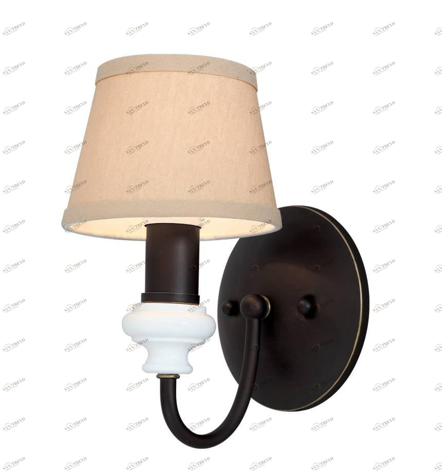 Бра Favourite Accogliente 1410-1W FAVOURITE  078085 Бежевый;белый;коричневый 