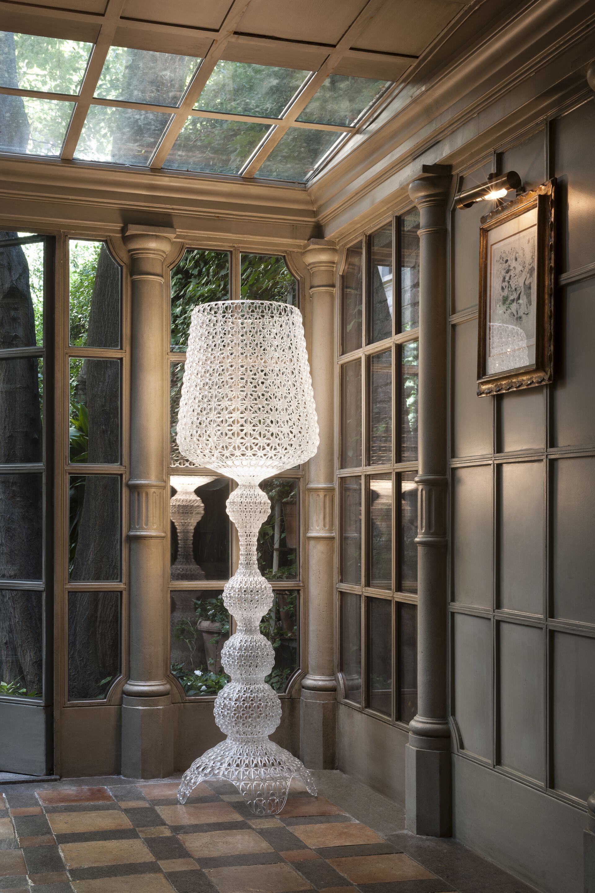 Затемняемый светодиодный торшер из инженерного пластика Kartell Кабуки ARCH-00103282 - Вид №7