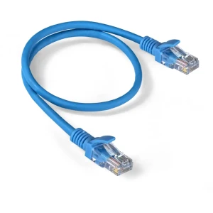 90838487 Патч-корд LSZH ExeGate UTP-RJ45-RJ45-5e-05M-LSZH-BL UTP cat.5e 0.5 м цвет синий STLM-1546439