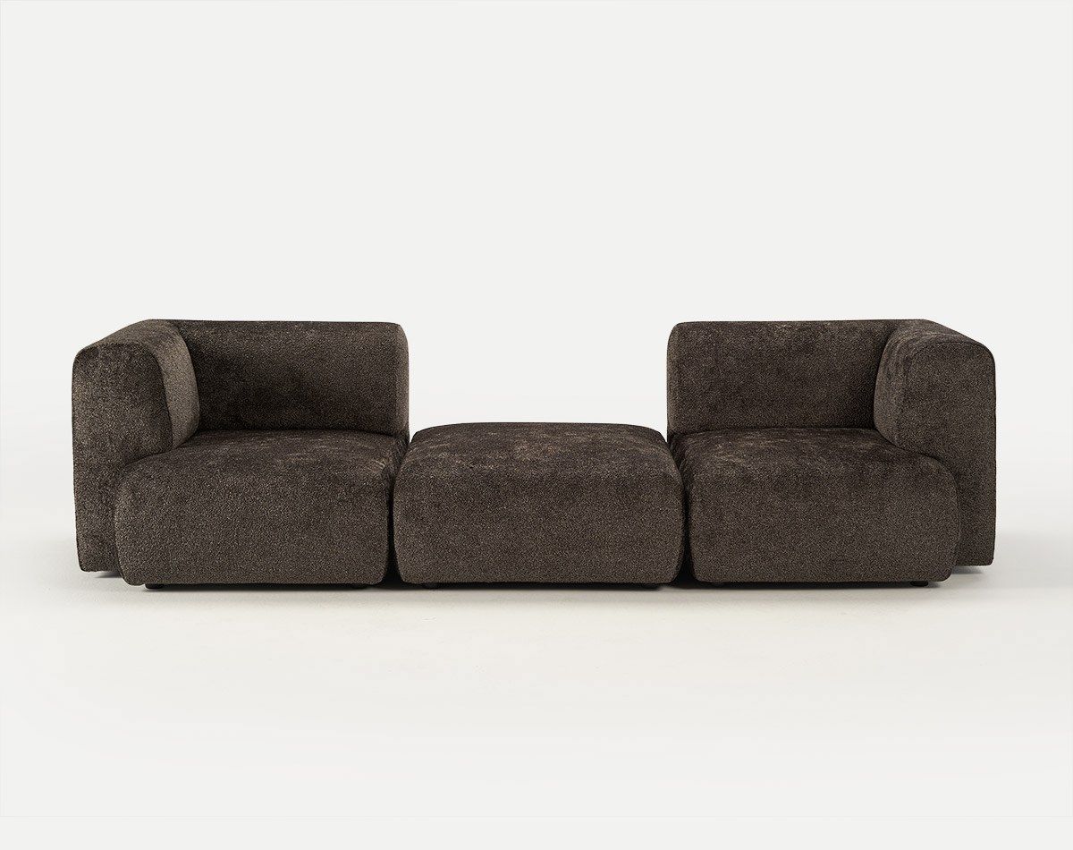 Модульный диван из хлопка SANCAL ARCH-00014389 - Вид №1