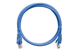 15893363 Коммутационный шнур U/UTP 4 пары, синий, 2м NMC-PC4UD55B-020-BL NIKOMAX