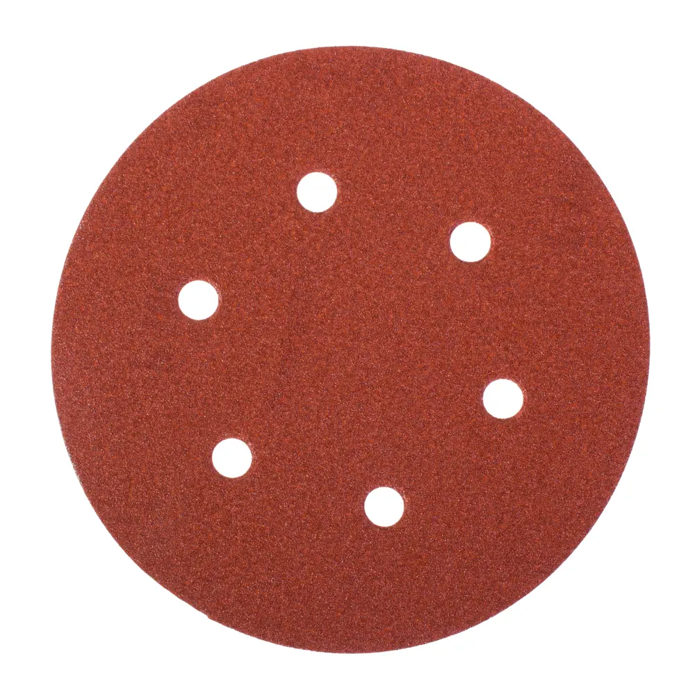 Абразивный круг Velcro Dexter P100, 6 отверстий, D150 мм, 5 шт. 13824201 STLM-2191285 
