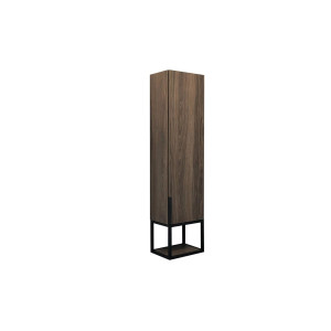 Шкаф-колонна Лофт-35 дуб темно-коричневый COMFORTY Равенна