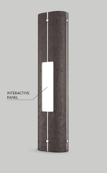 Стальной столб-бетон Tecnostrutture NPS® iStyle+ ARCH-00022911 - Вид №1
