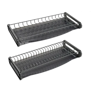 Сушилка для посуды в шкаф Lemax Evolution 26x7x56.4 см 2 яруса металл цвет серый