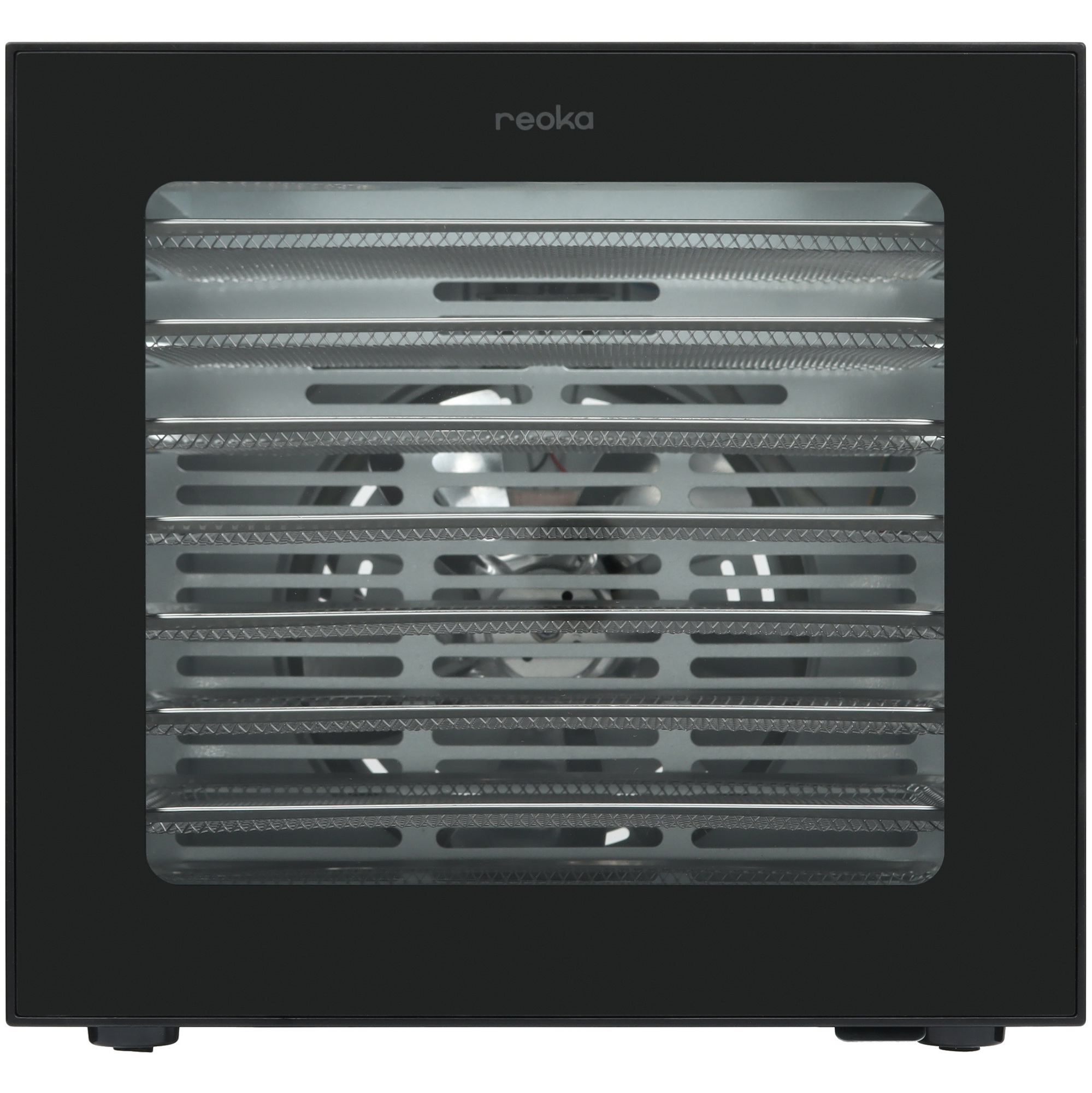 9050307 Сушилка для овощей и фруктов Reoka RKFD-MD808 черный STDN-0094626 - Вид №1