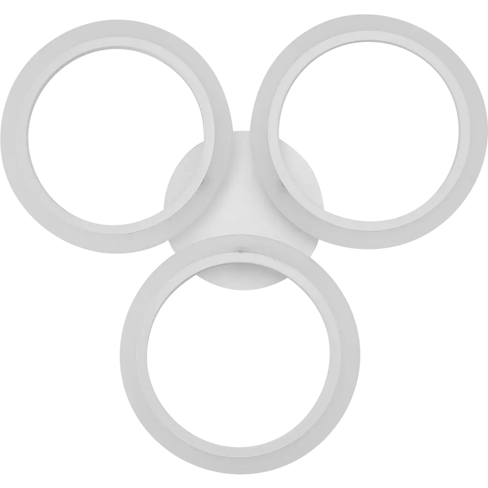 Люстра потолочная светодиодная диммируемая Ritter Rieti 52360 4 с д/у 52 Вт 17 м² регулируемый белый свет цвет белый 84856722 STLM-2174972  - Вид №5