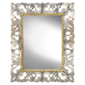 201G 3SC Большое зеркало Pontevecchio, античная слоновая кость и сусальное золото Classico