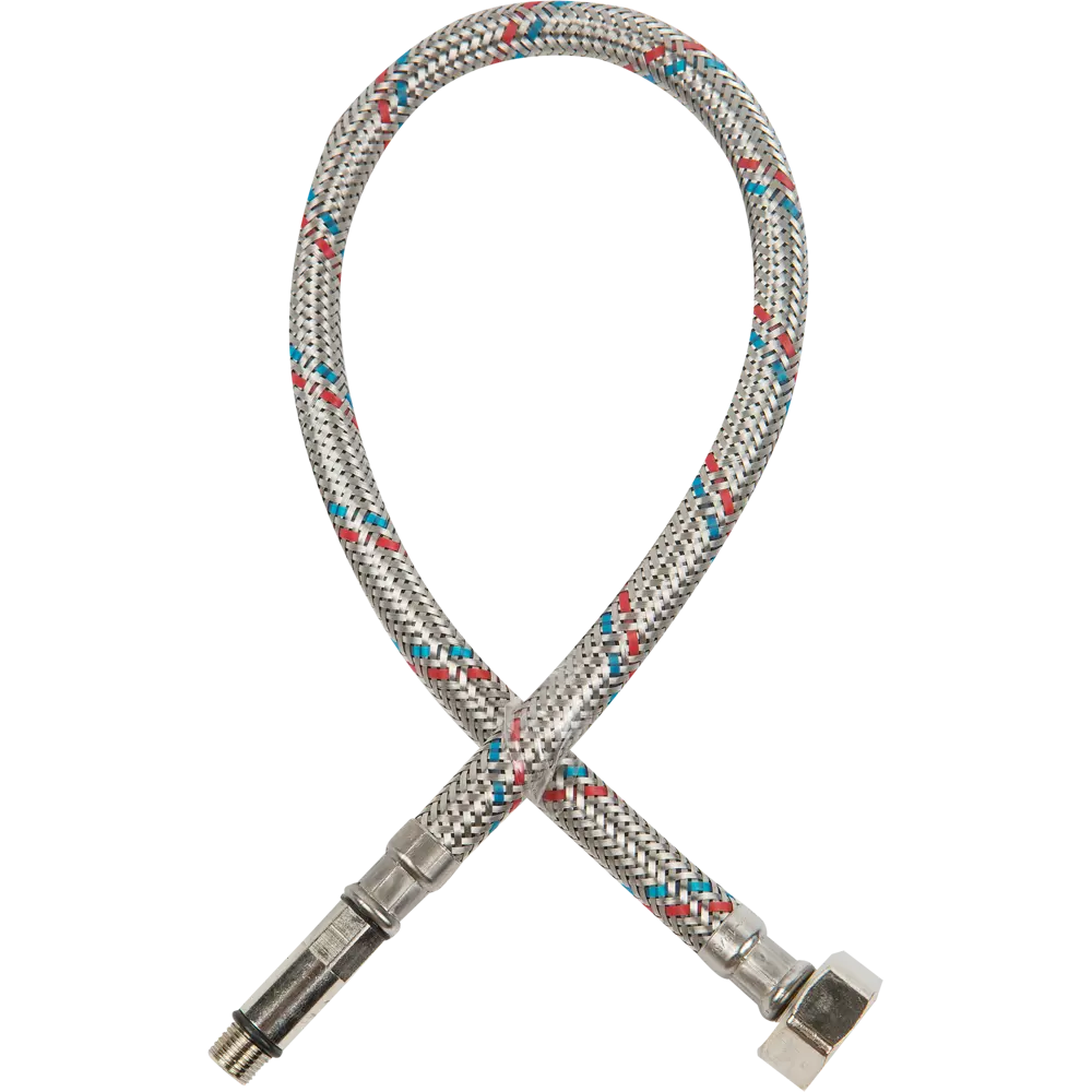 Гибкая подводка для воды Equation 1/2" M10x35 мм штуцер-гайка 50 см STLM-2171232