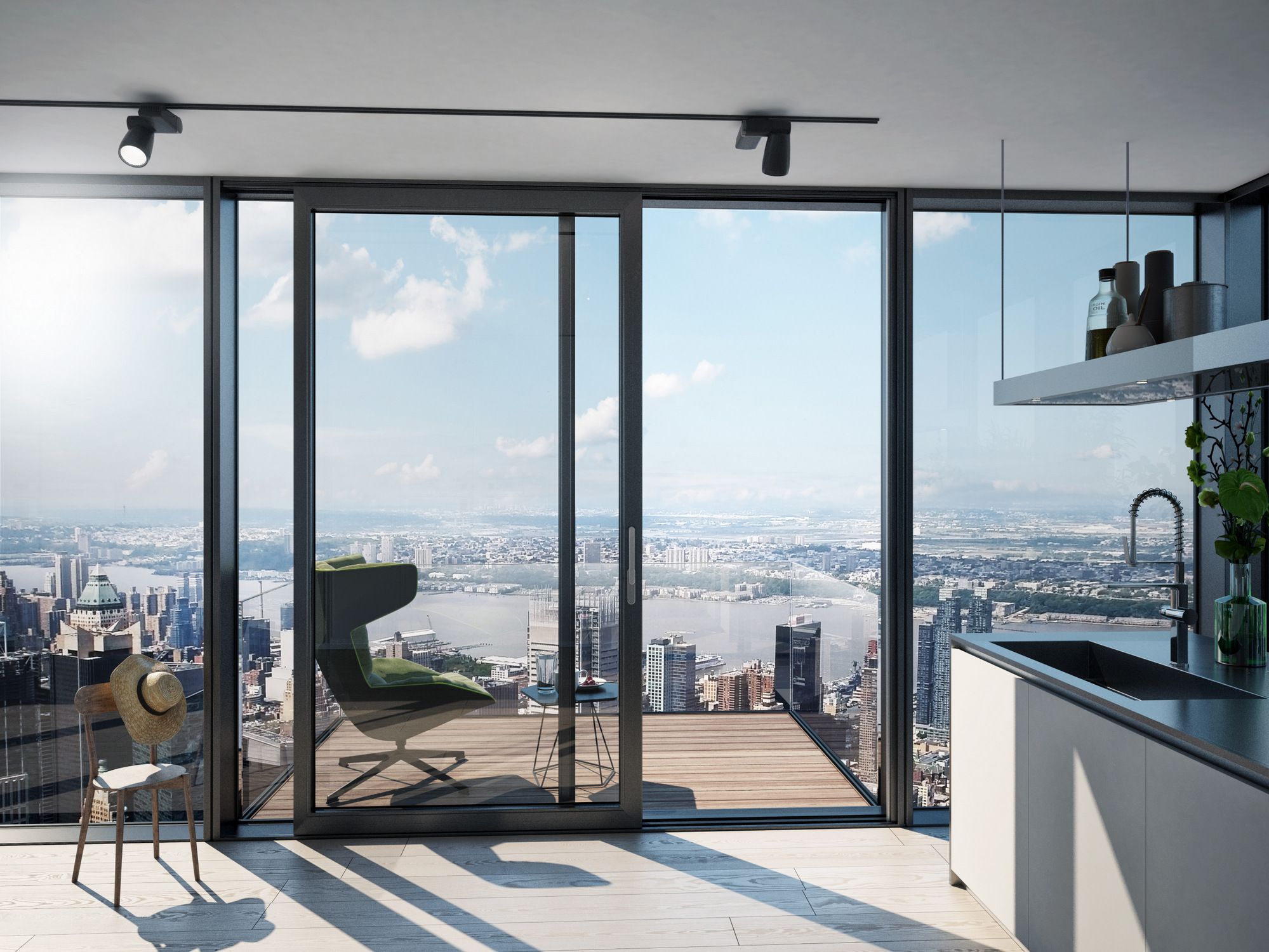 Aluminium patio door Schüco Schüco ASE 80.HI ARCH-00081002 - Вид №5