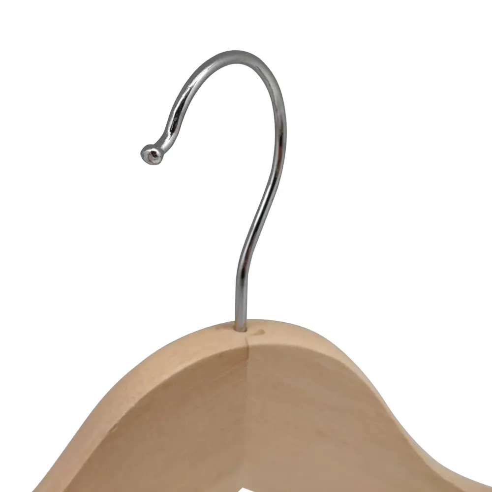 Плечики для одежды KONSENSA 44.5 см дерево цвет натуральное дерево 4 шт STLM-2075162 - Вид №3