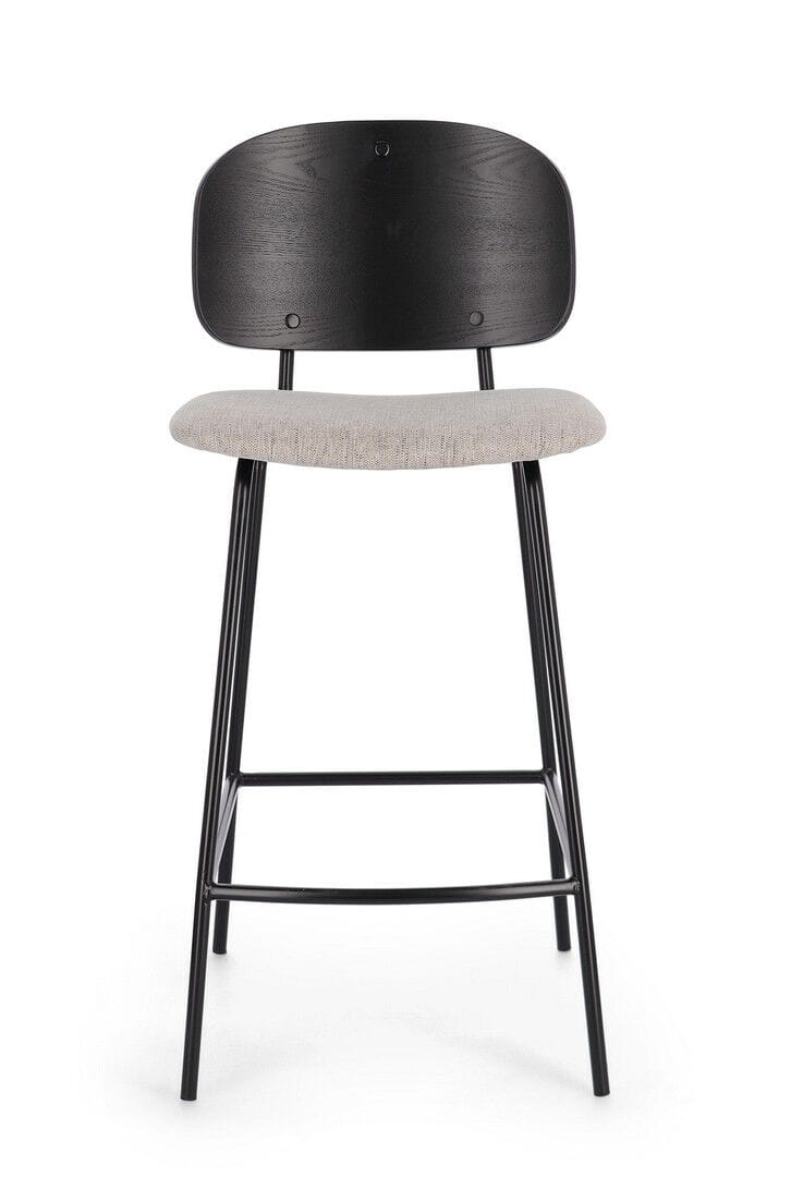 Высокий стул из ткани и дерева со спинкой BIZZOTTO SIENNA ARCH-00065029 - Вид №8