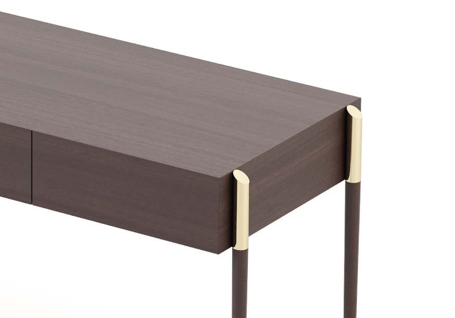 Эвкалиптовый письменный стол с ящиками Stylish Club His &amp ARCH-00042039 - Вид №4