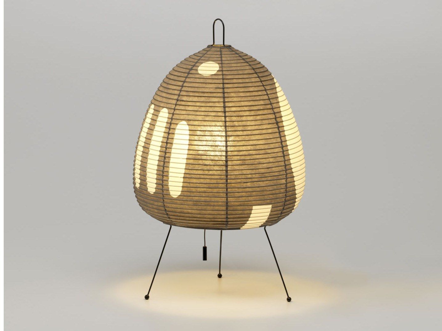 Японская бумажная настольная лампа In Stock Vitra ARCH-00149679 - Вид №4