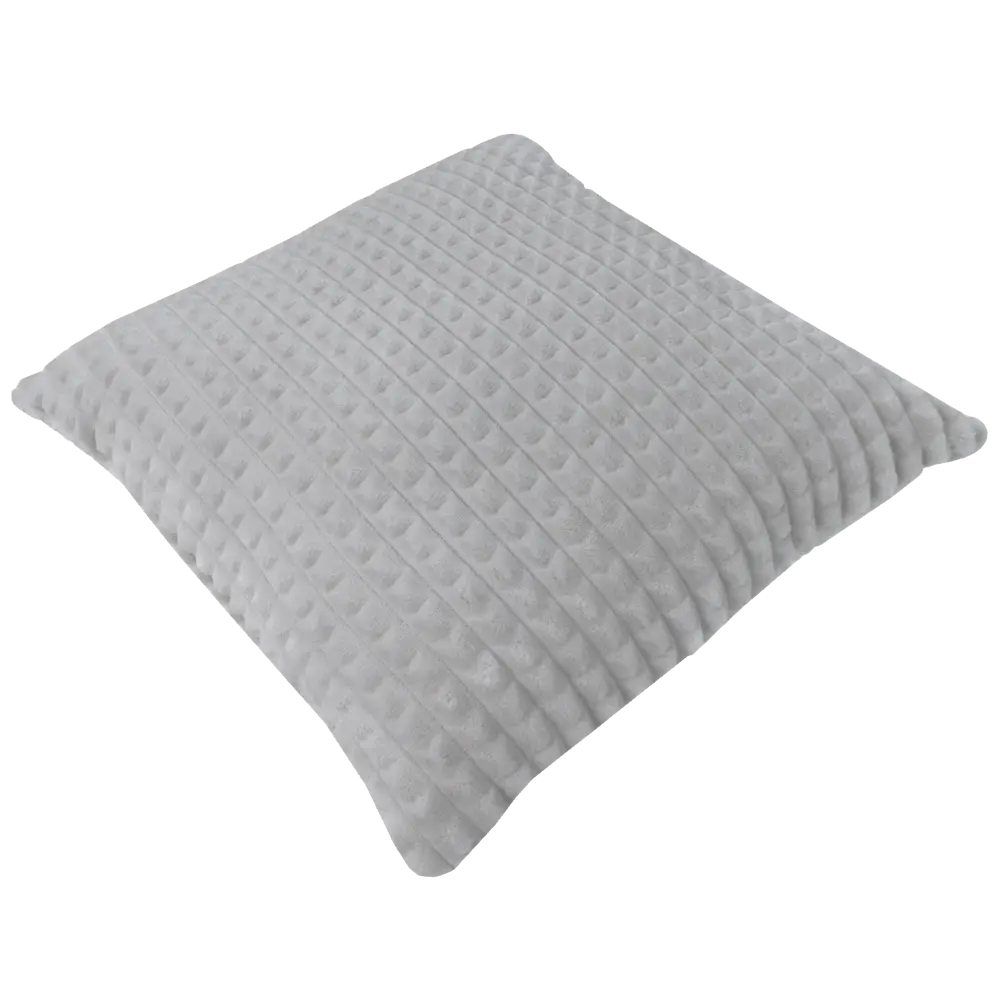 Подушка Плюш 40x40 см цвет серый 89112390 STLM-2159486 LINEN WAY  - Вид №1