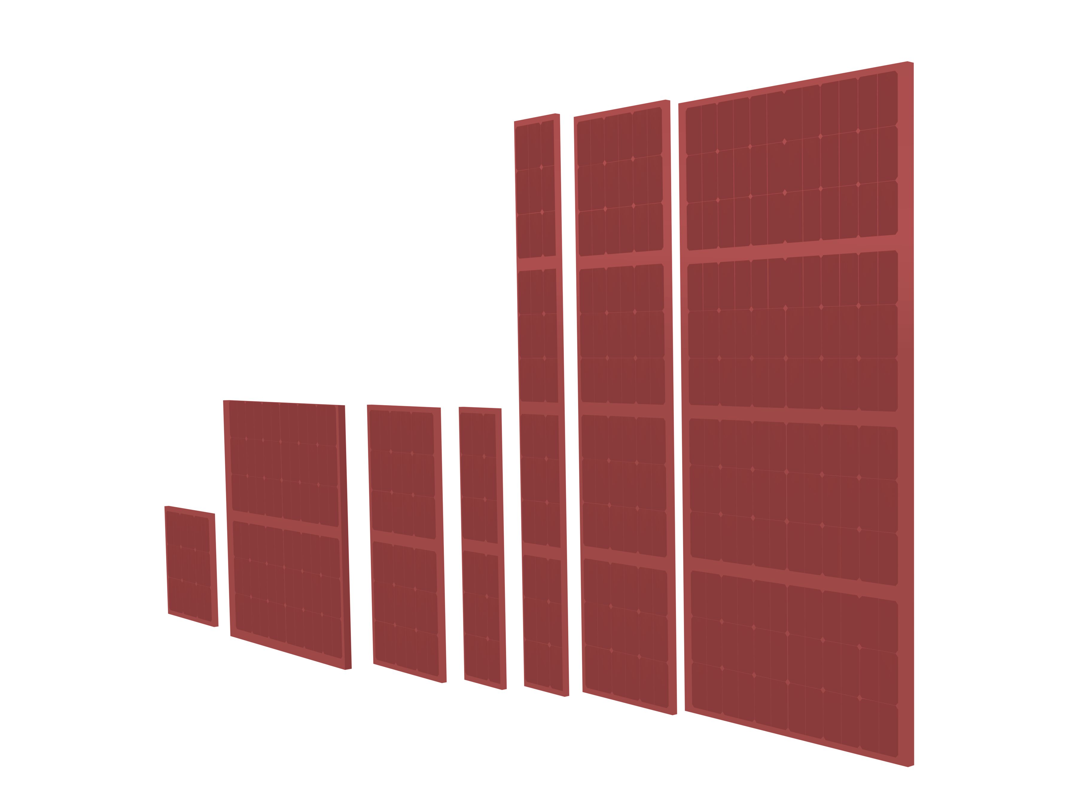 Стекло двухсторонний фотоэлектрический модуль-полноцветное стекло ECOBEL PV THIN-K® ARCH-00032087