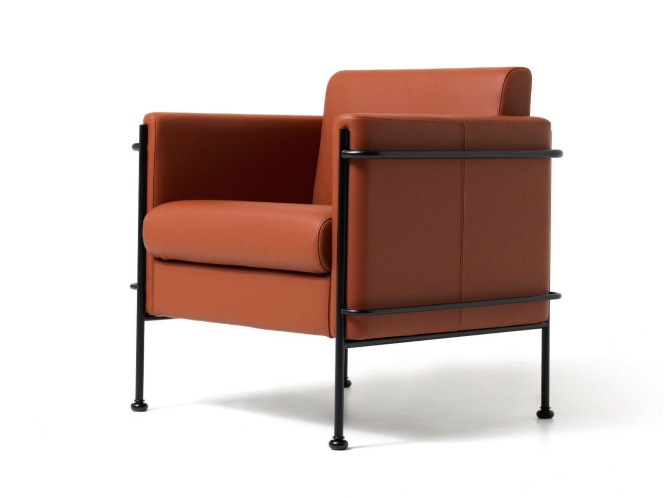 Кожаное кресло с подлокотниками Diemme Джаз ARCH-00063322 - Вид №1