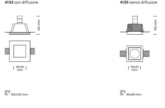 Утопленный светодиодный прожектор Olev ARCH-00003398 - Вид №1