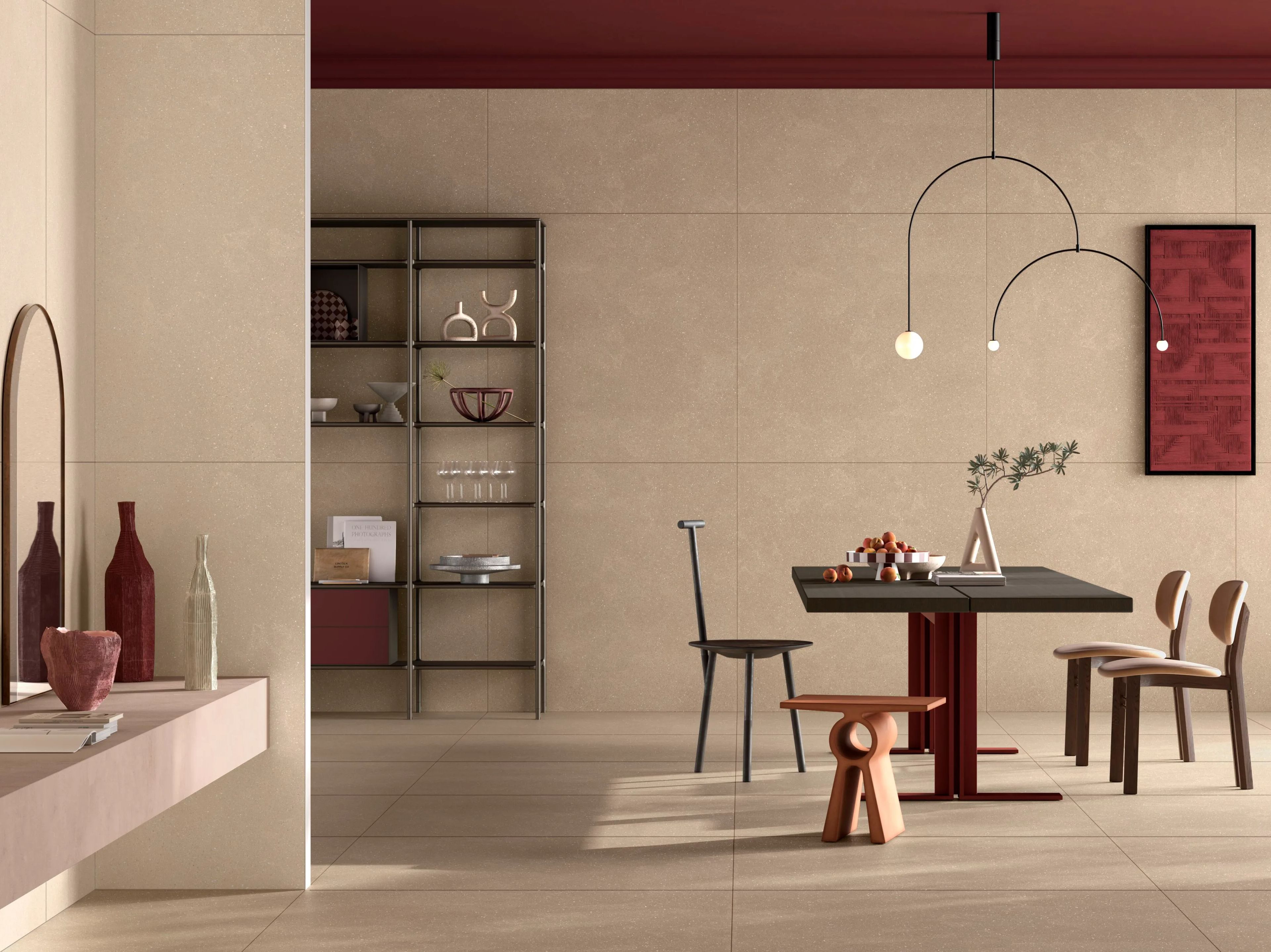 Пол / облицовка керамогранита с эффектом камня VitrA Bathrooms Nova Vita ARCH-00107198