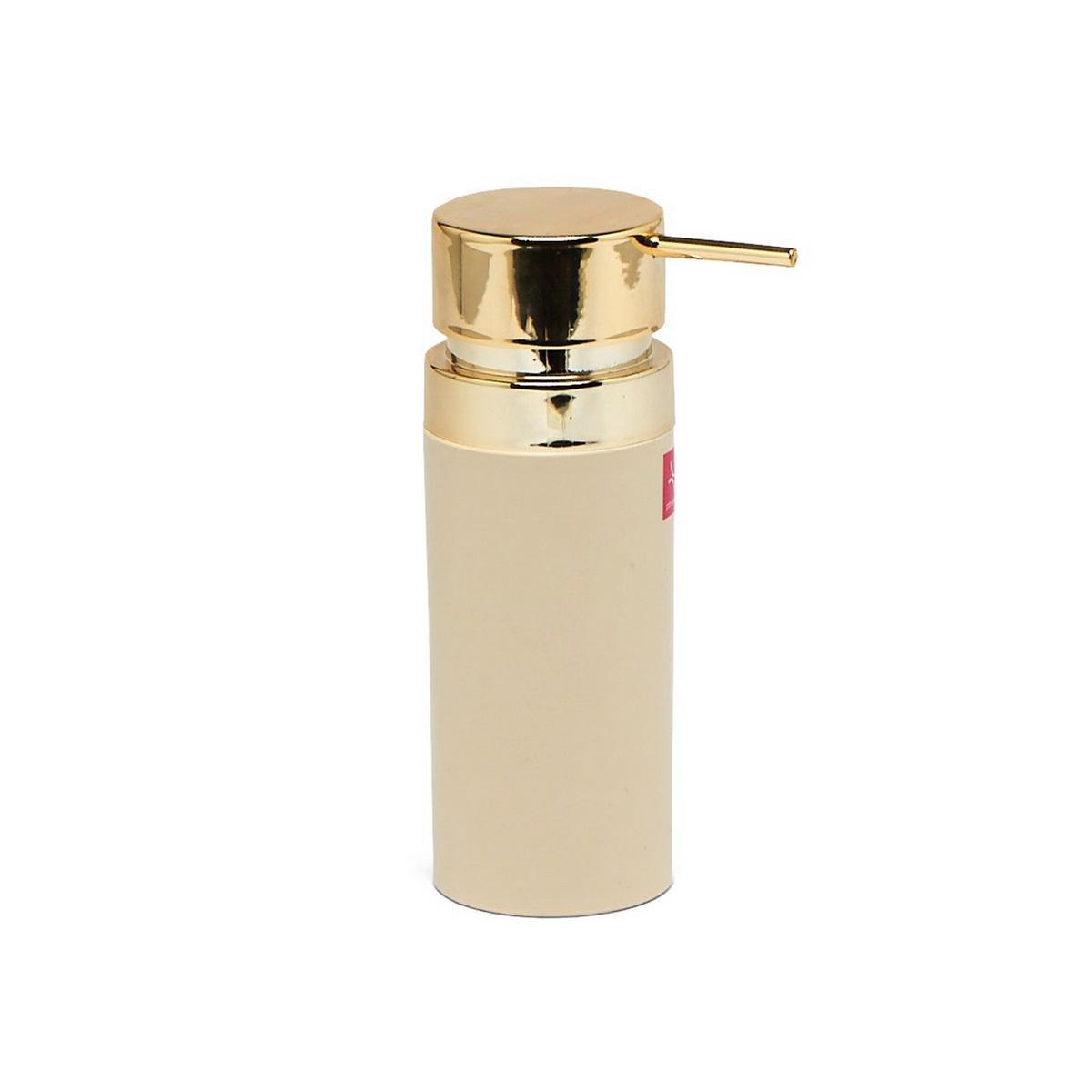 90192907 Дозатор для жидкого мыла LENOX M-E31-09-A цвет бежевый с золотом STLM-0127438 PRIMANOVA