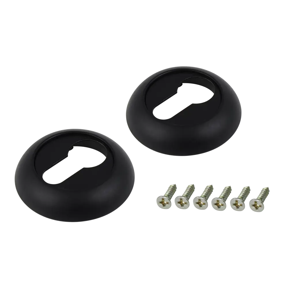 Декоративная накладка EDSON для замка ⌀50.2 мм, черный никель 84376129 STLM-0048826 - Вид №1