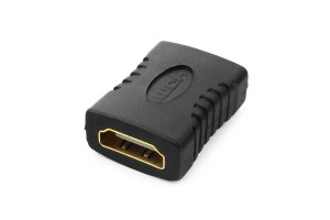 16206273 Переходник HDMI-HDMI, 19F/19F, пакет, золотые разъемы A-HDMI-FF Cablexpert