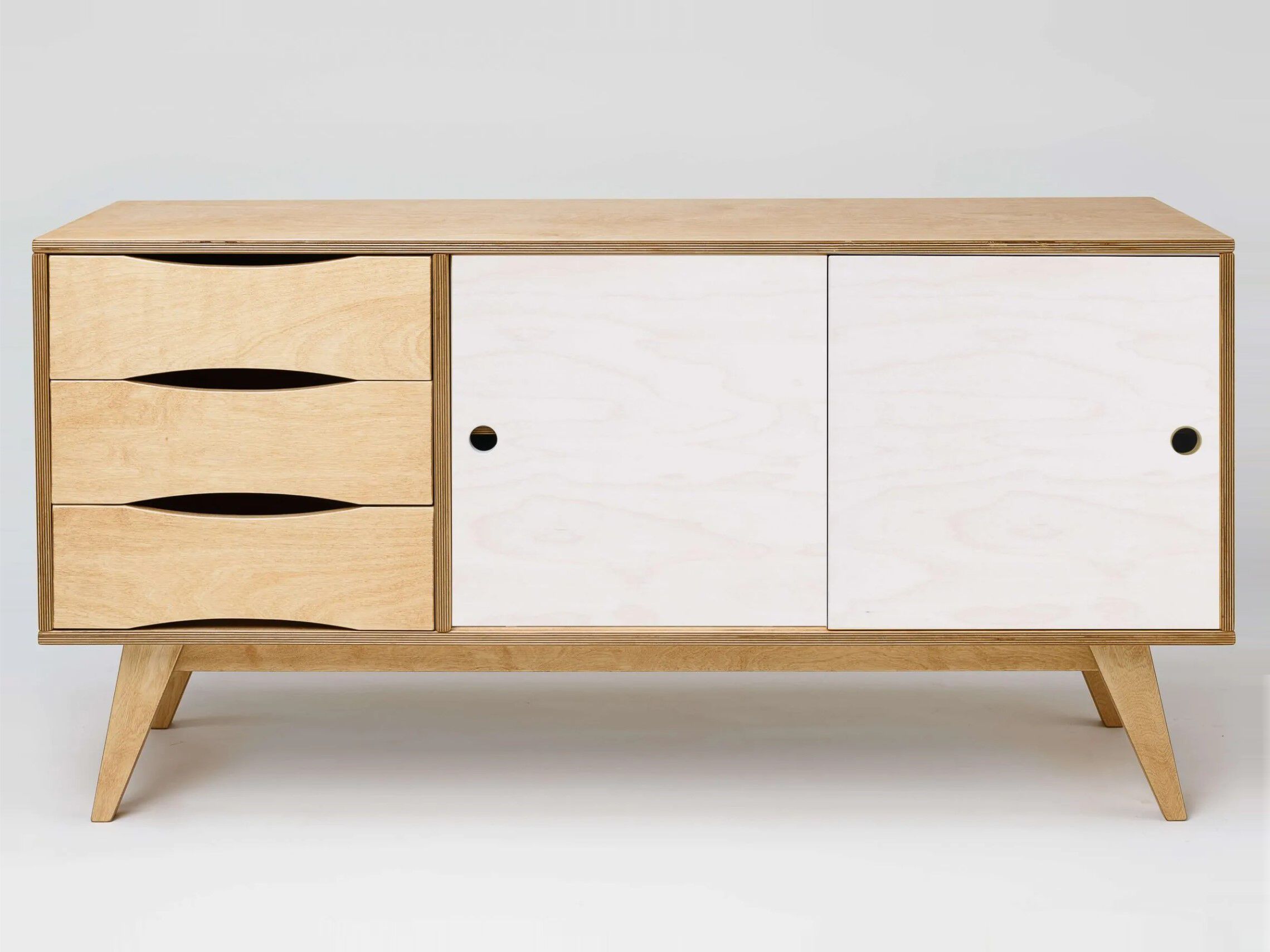 Деревянный шкаф с ящиками с раздвижными дверями Radis Special treasures ARCH-00093521 - Вид №5