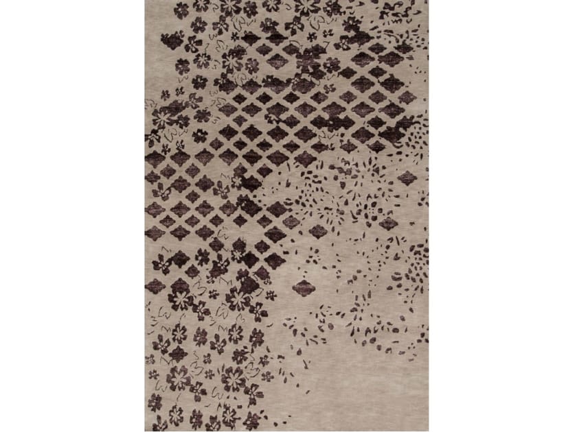 Прямоугольный ковер ручной работы из бамбукового волокна Sirecom Tappeti ARCH-00056943