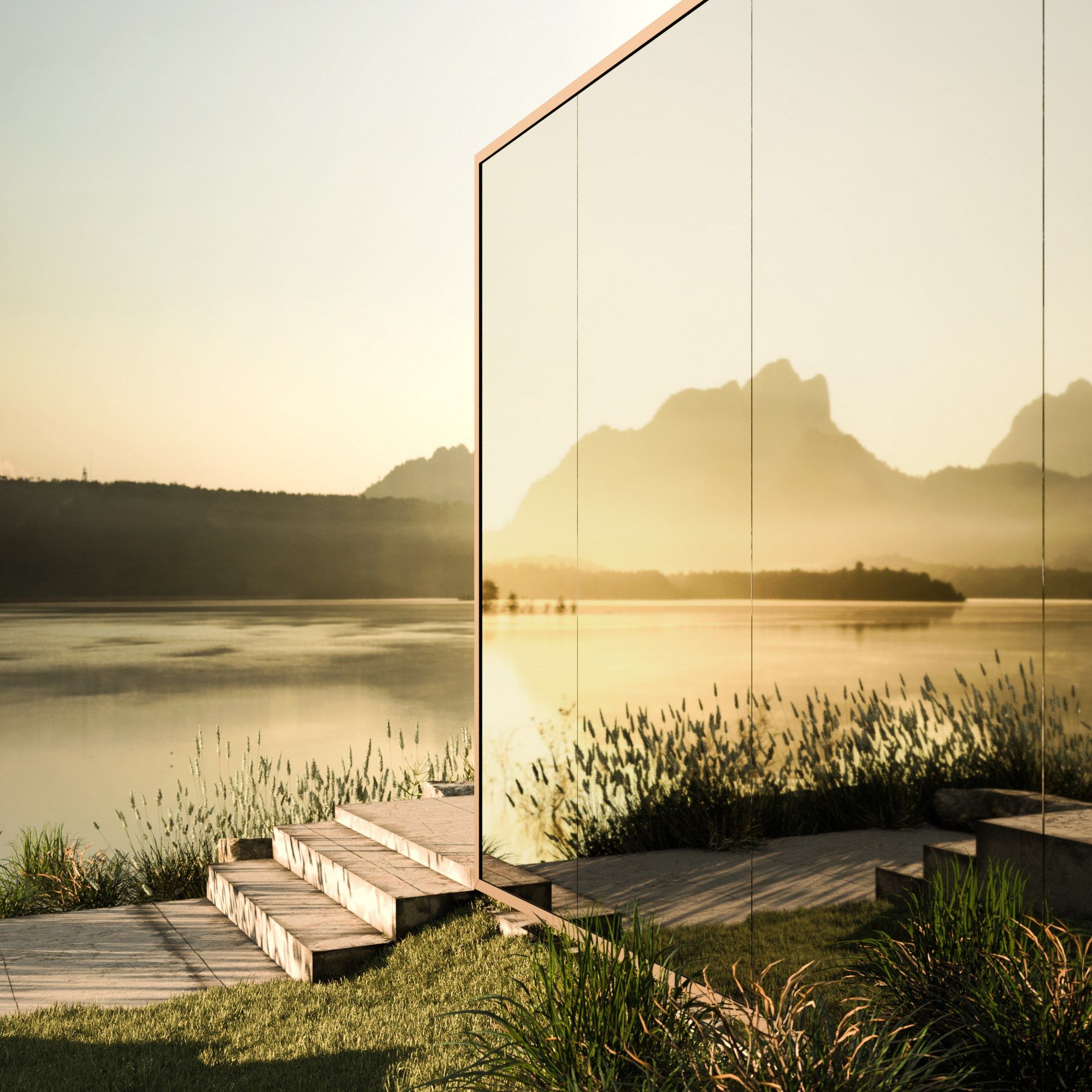 Биоклиматическая беседка с поворотными или убирающимися лезвиями Pratic Hi Pergolas ARCH-00038026 - Вид №1