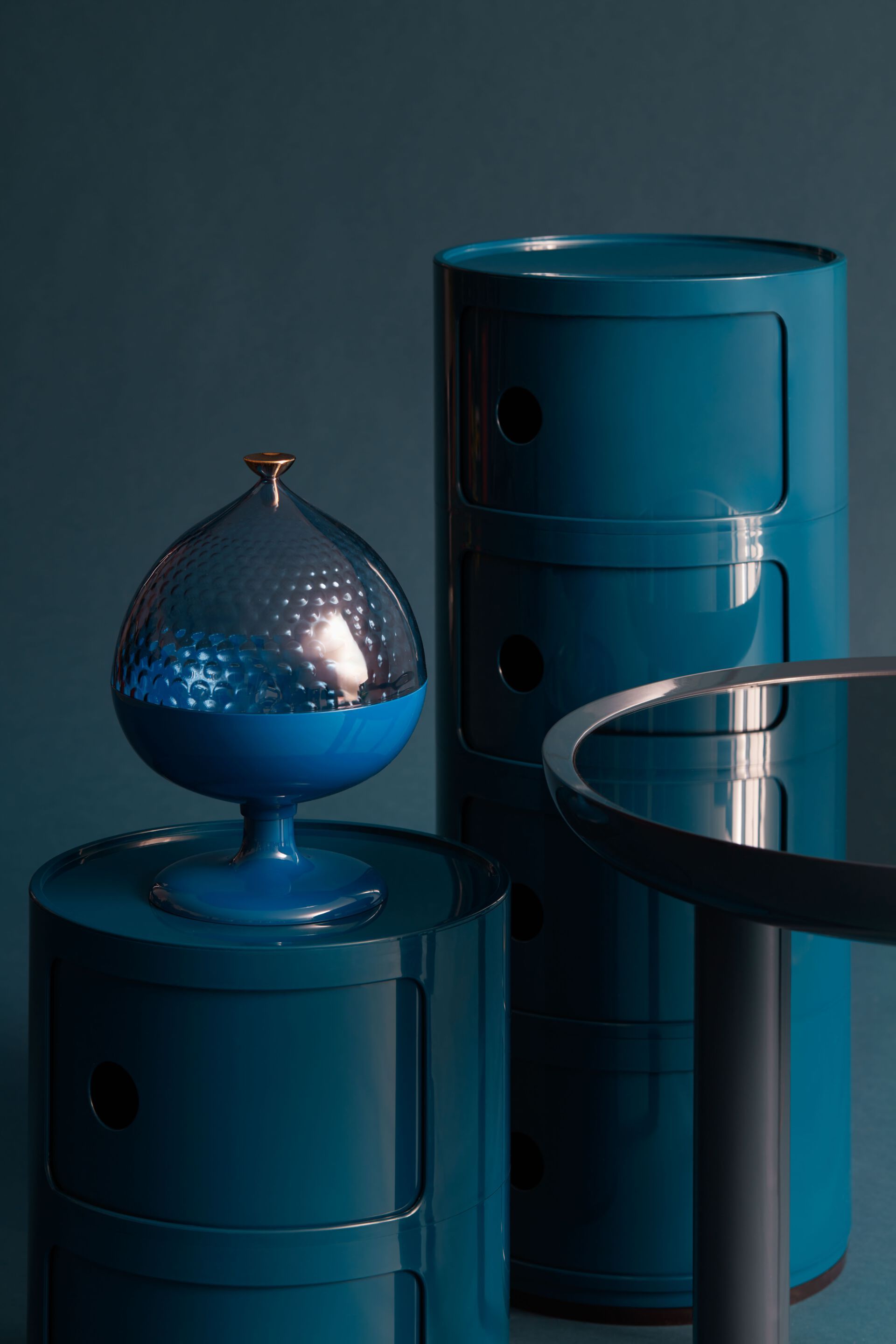 Контейнер / центральный элемент из инженерного пластика Kartell PUMO ARCH-00029601 - Вид №6