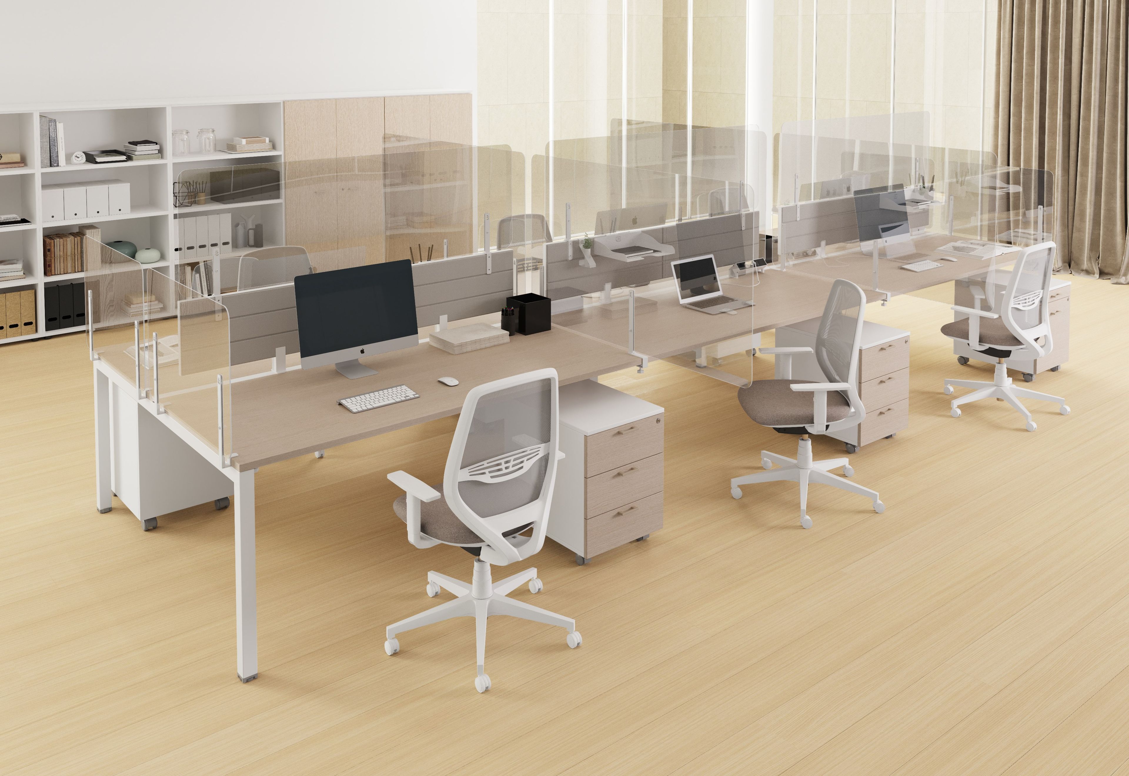 Панель перегородки из закаленного стекла Las Mobili Oyo ARCH-00081968 - Вид №4