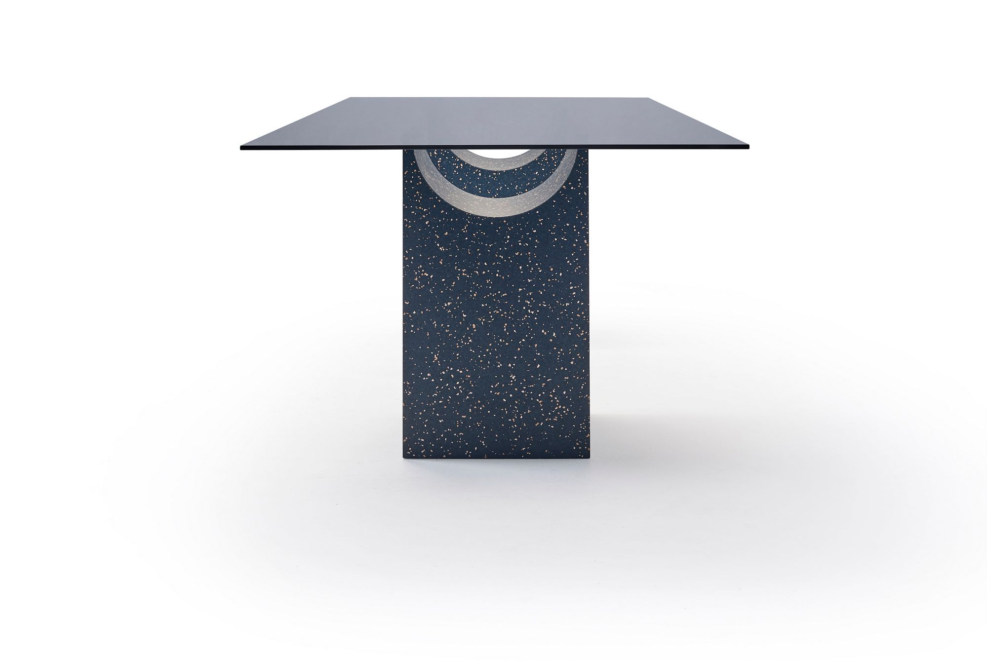 Прямоугольный стол со стеклянной столешницей и основанием IQ Surface SANCAL Vestige ARCH-00141491 - Вид №3