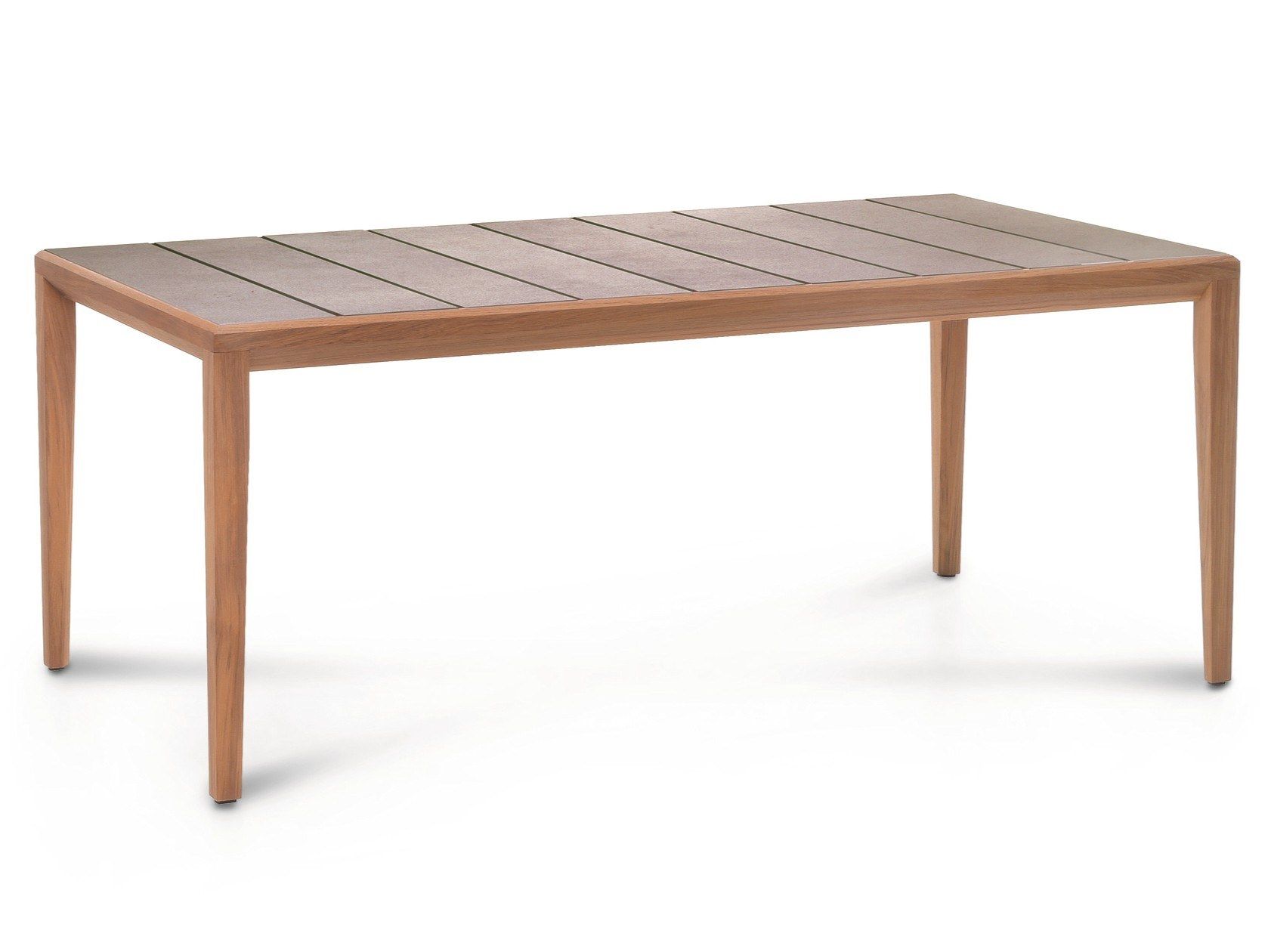 Прямоугольный садовый стол из тикового дерева RODA Teka ARCH-00060958